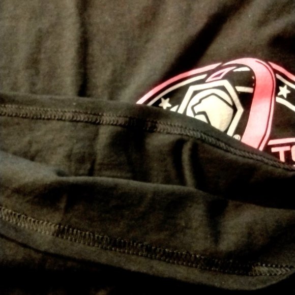 MATCO Tools for the Cause, Breast Ca. Awareness Black Tee MED. Short Sleeve NEW! - Picture 9 of 10